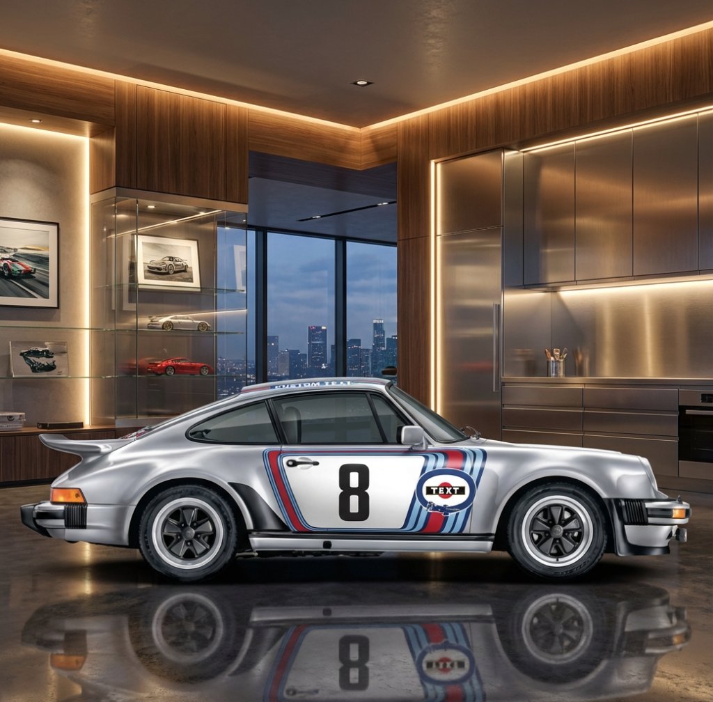 Classic Martini Racing Graphics - Carrera 930