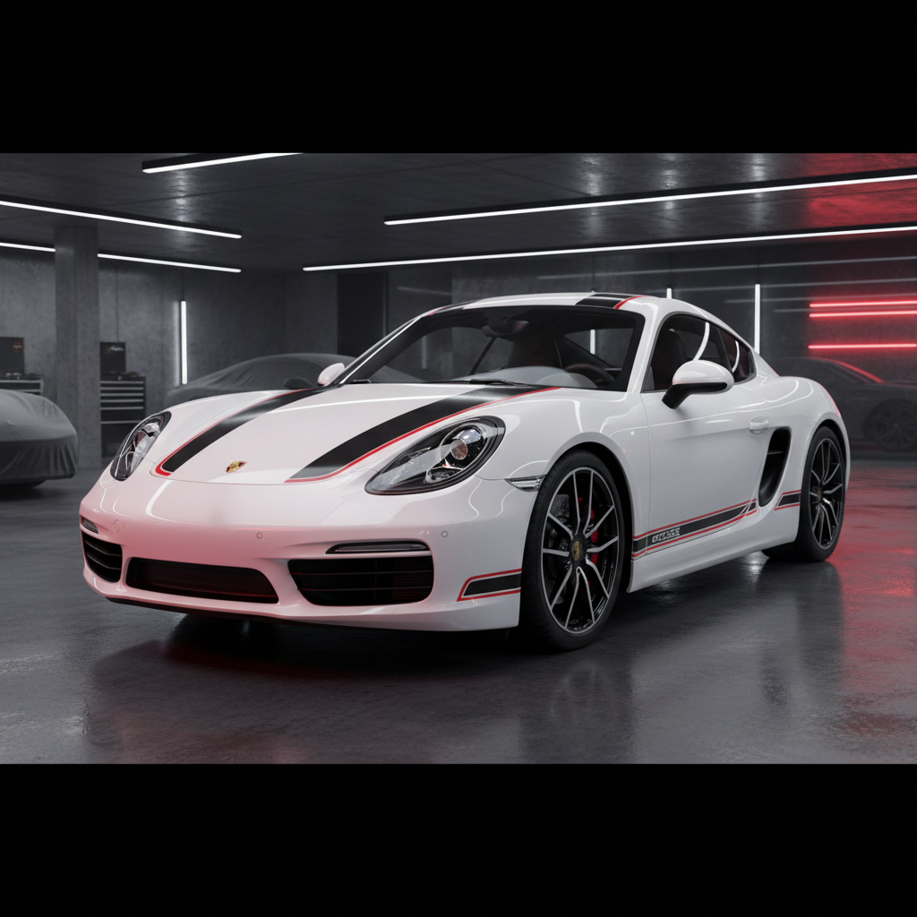 Two-Color Racing Stripes Kit - Cayman/Boxster