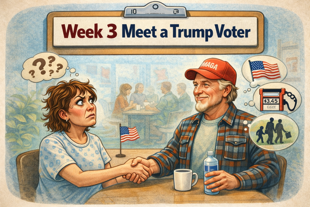 Week 3 Meet a Trump Voter - Have a real conversation