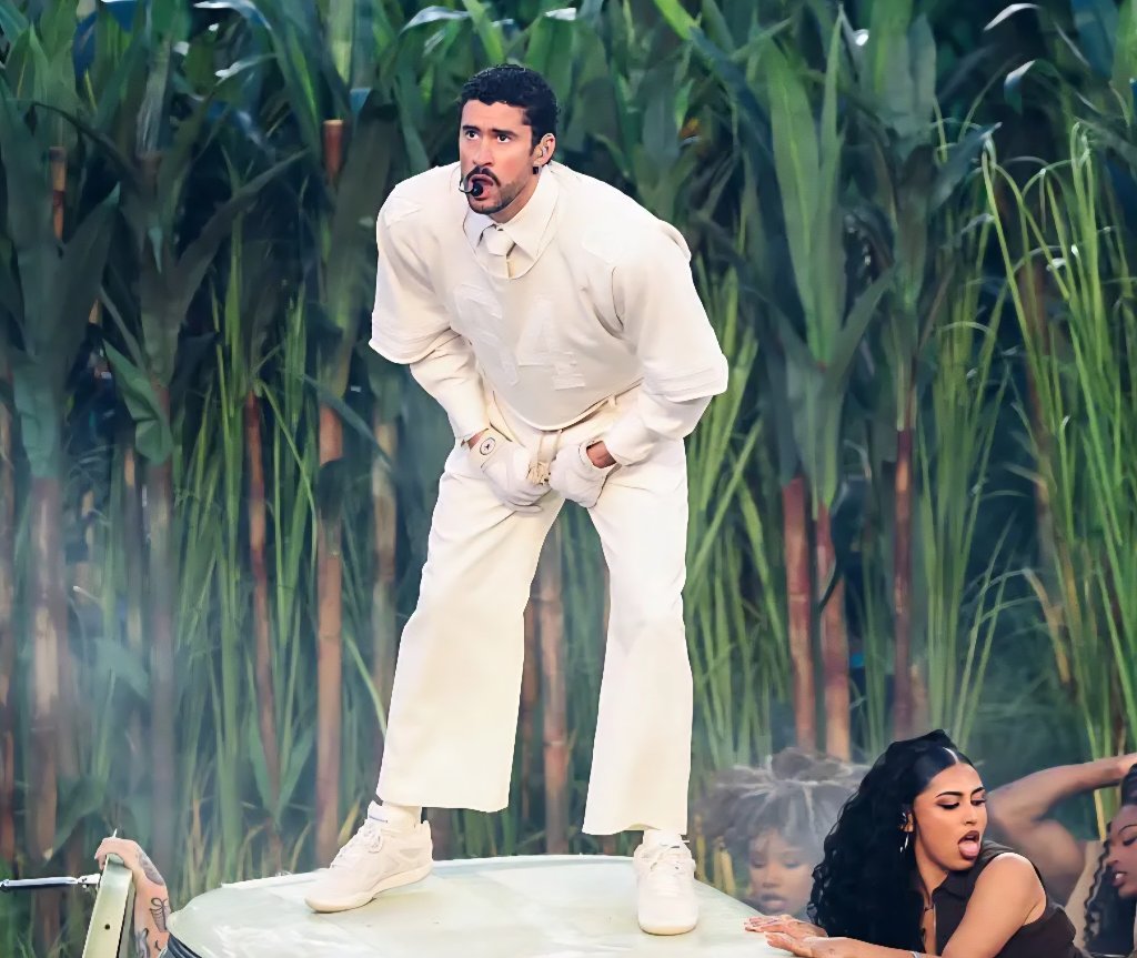 Bad Bunny Super Bowl halftime show controversial performance