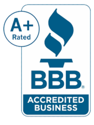 BBB Accredited Business A+ Rating