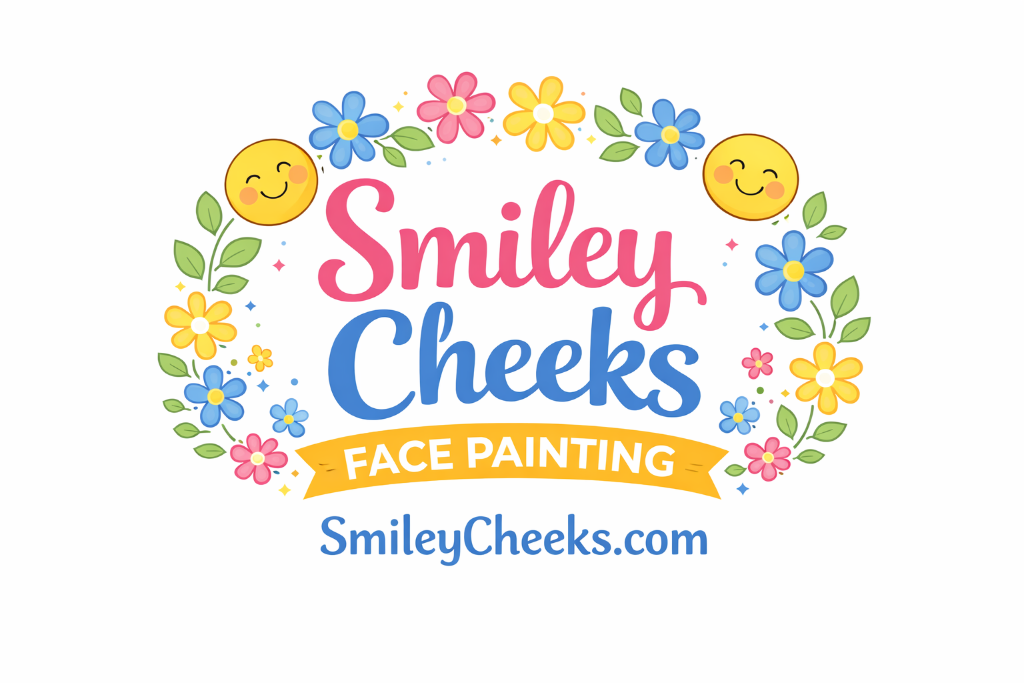 Smiley Cheeks Face Painting Logo