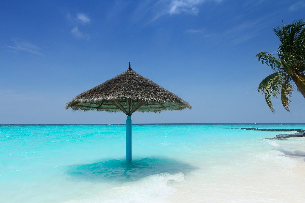 Acque cristalline delle Maldive