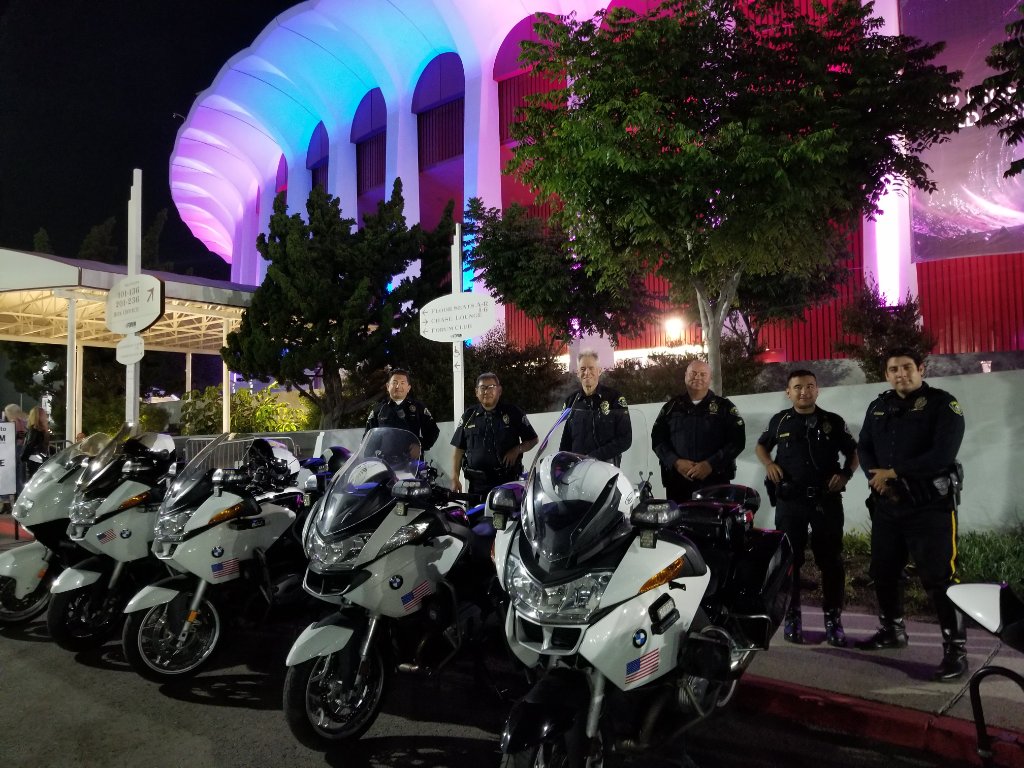 Security team at event