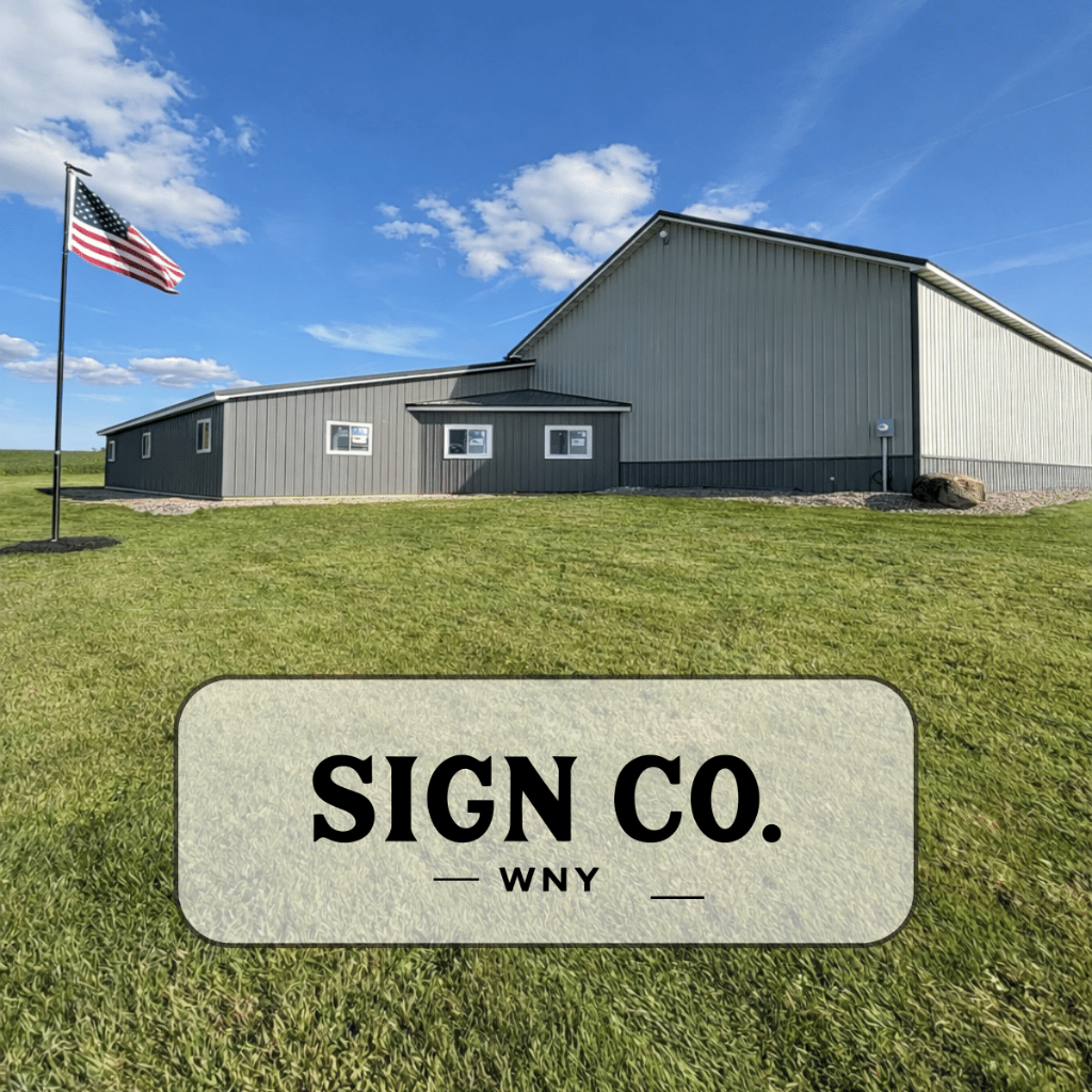 And Co Sign Example Sign Co | Sign Co. - WNY Commercial Signage