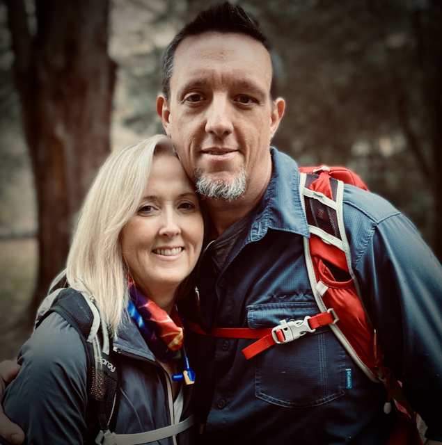 Sven Masterson with his wife Zelda