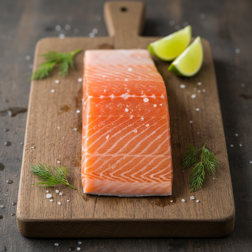 Filete de Salmón fresco — Pescado