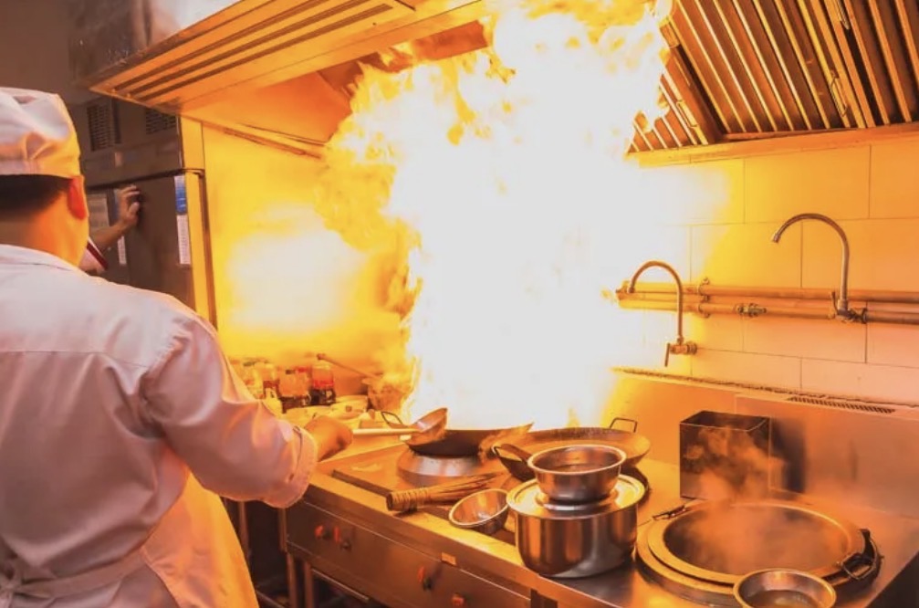 Ansul R-102 commercial kitchen fire suppression system installation Norfolk