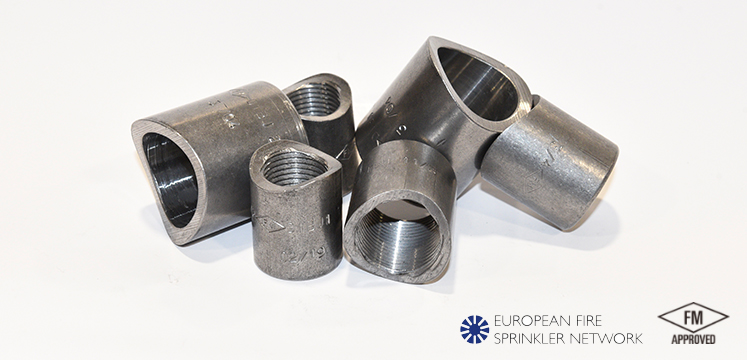 FM Approved certified couplings for fire protection systems, high reliability mechanical couplings