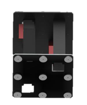 DI-BLOCK steel technical component, structural plate with anti-corrosion treatment for precast concrete piles