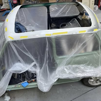 Classic car restoration 9 — Steelhawk Welding, Westbury Wiltshire