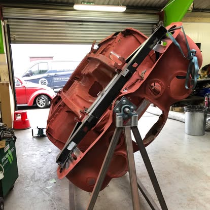 Classic car restoration 3 — Steelhawk Welding, Westbury Wiltshire