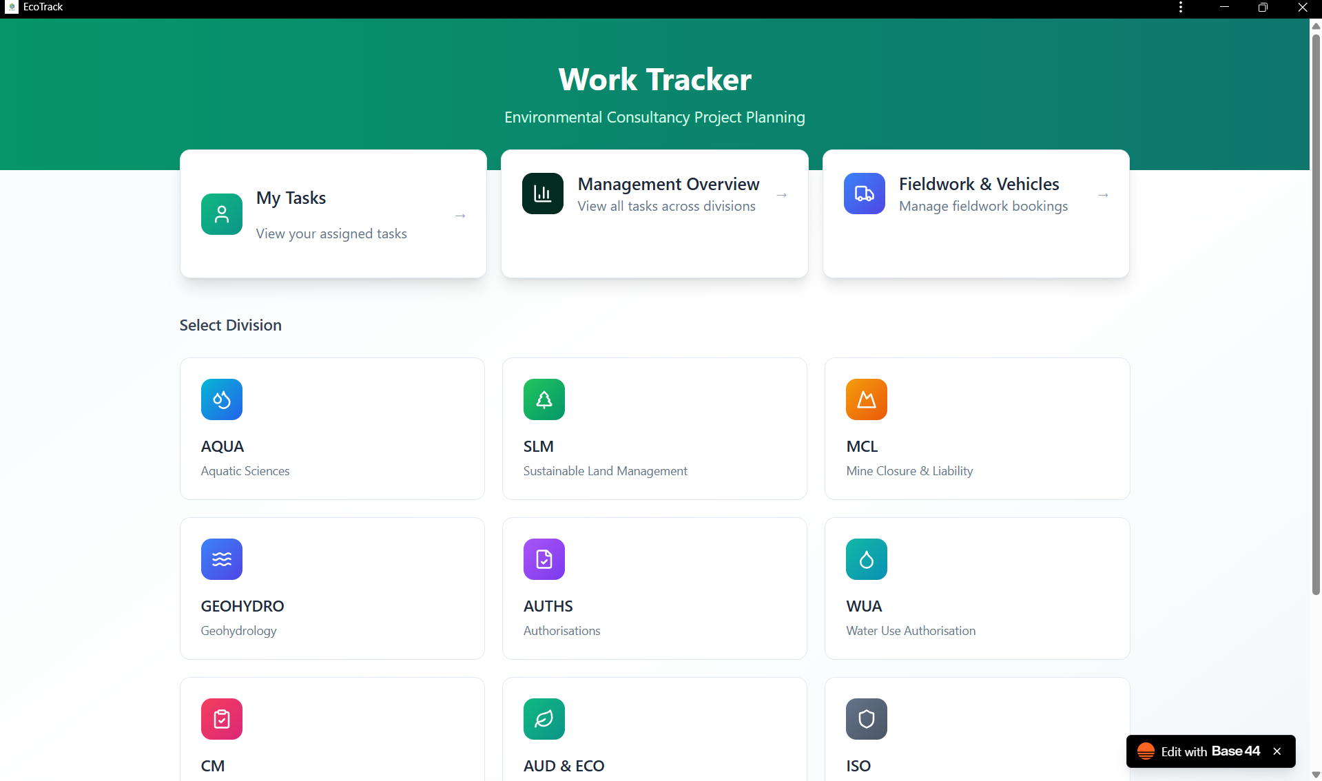 BlotterECO template preview