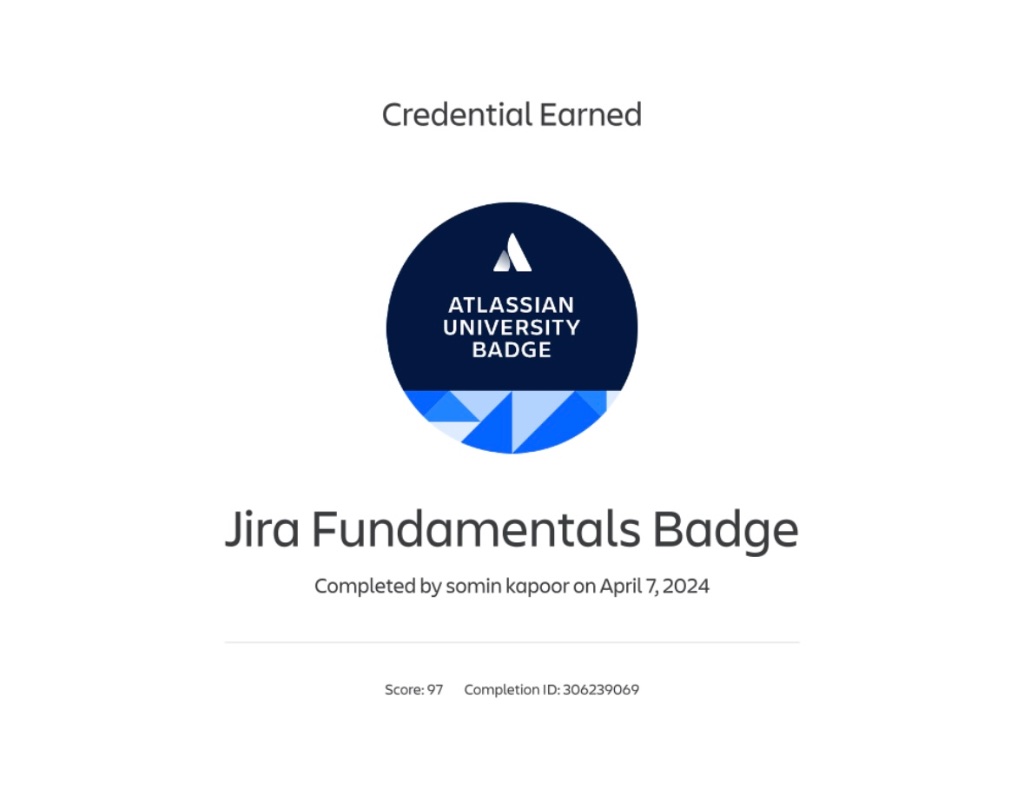 Jira Fundamentals Badge
