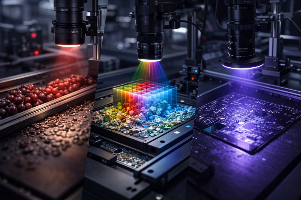 Spectral & Wavelength Imaging - Machine Vision