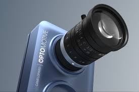 Optomotive FPGA camera with lens