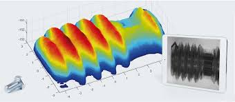 photonicSENS 3D surface reconstruction - precision component