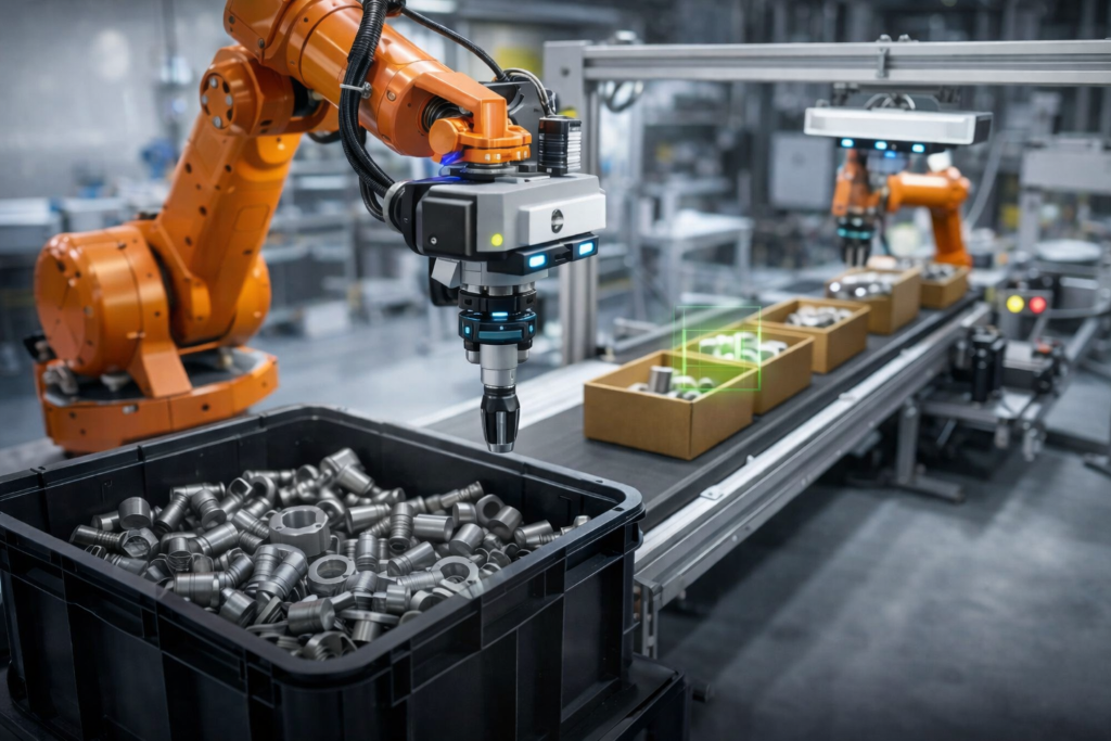 Guidance, Positioning & Robot Vision — machine vision application