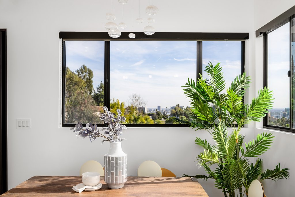 Staged home interior