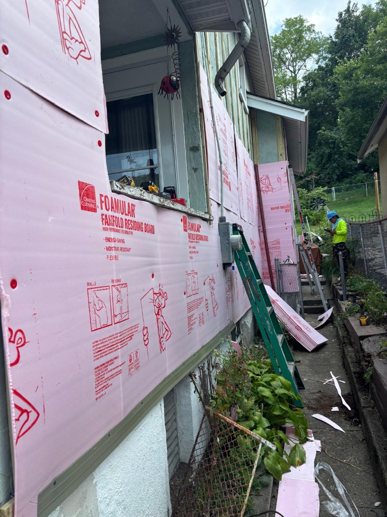 Complete Siding Replacement - Before