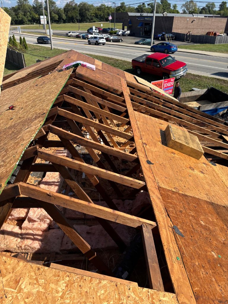 Complete Roof Replacement - Before