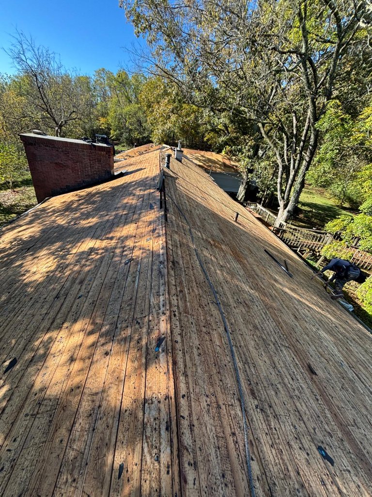 Residential Roof Replacement - Before