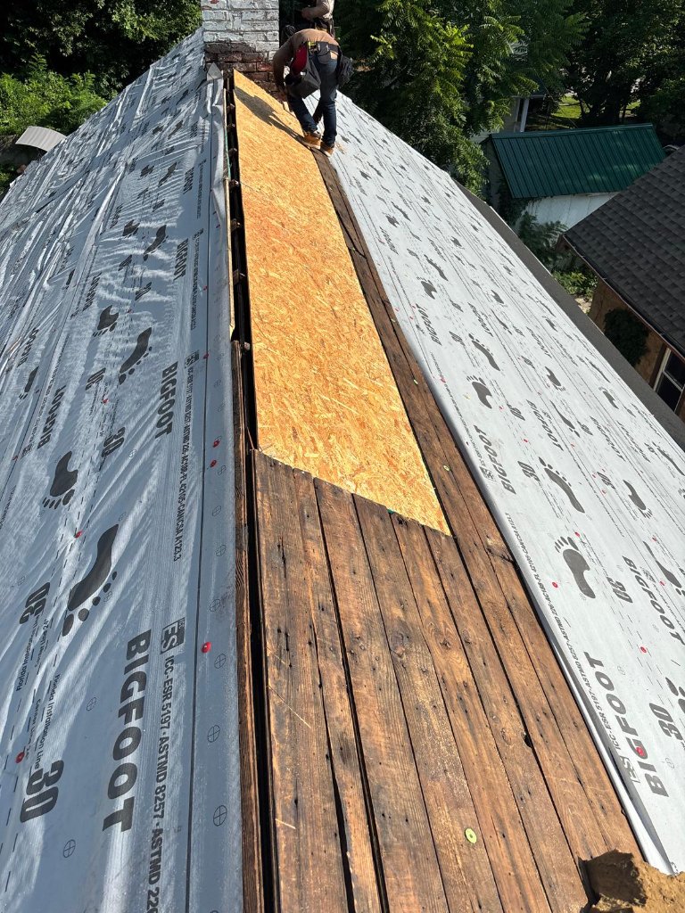 Structural Roof Repair - After