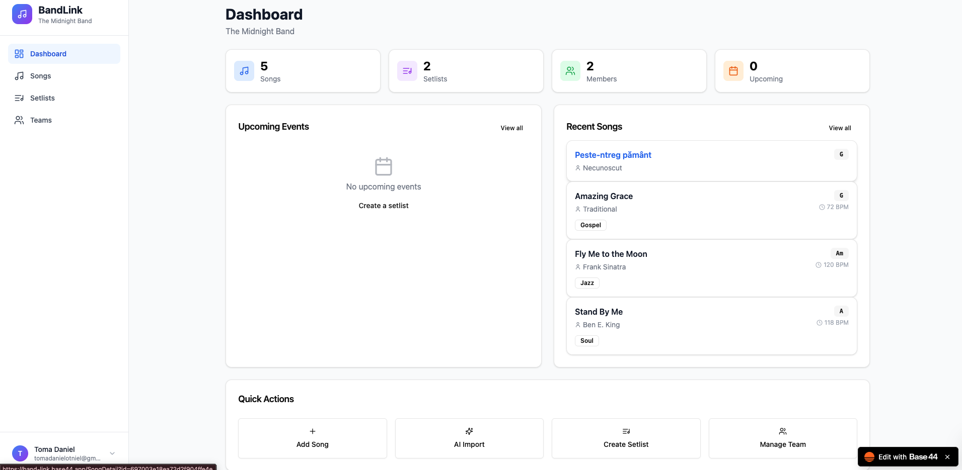 my app band link template preview