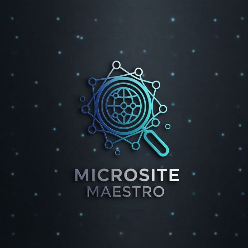 Microsite Maestro template preview