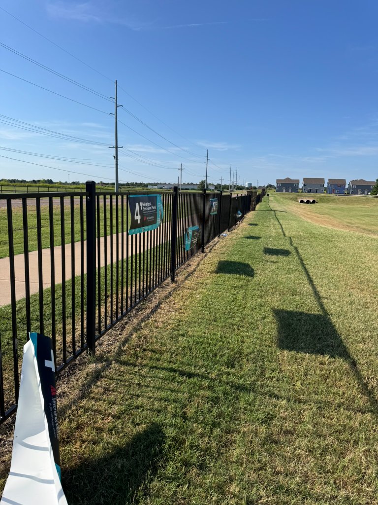 4ft aluminum fence installation ornamental fencing in Stillwater Oklahoma