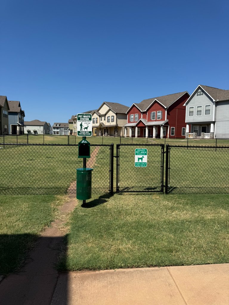 Professional galvanized chainlink fence installation in Stillwater Oklahoma