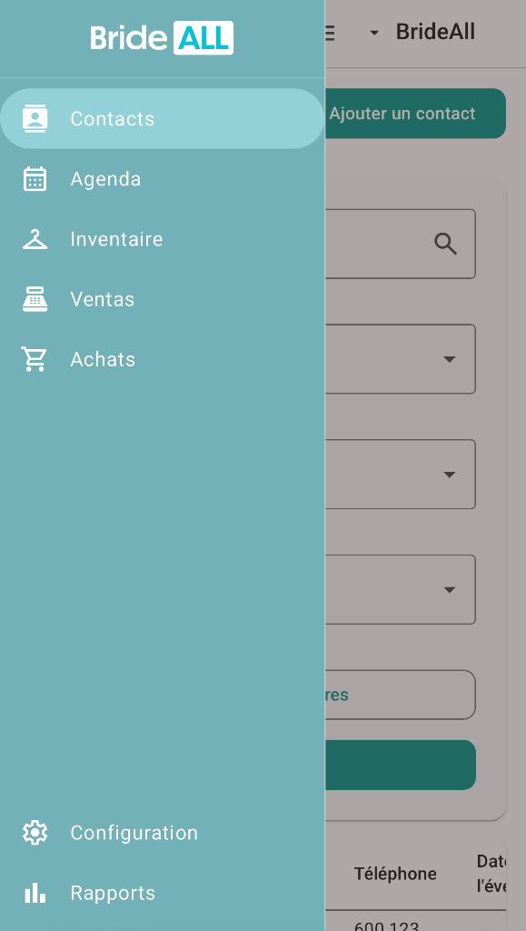 BrideALL mobile app