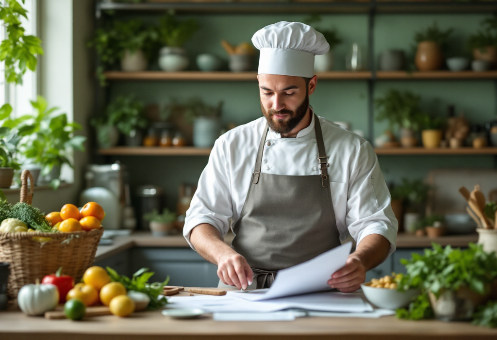 Chef en cuisine