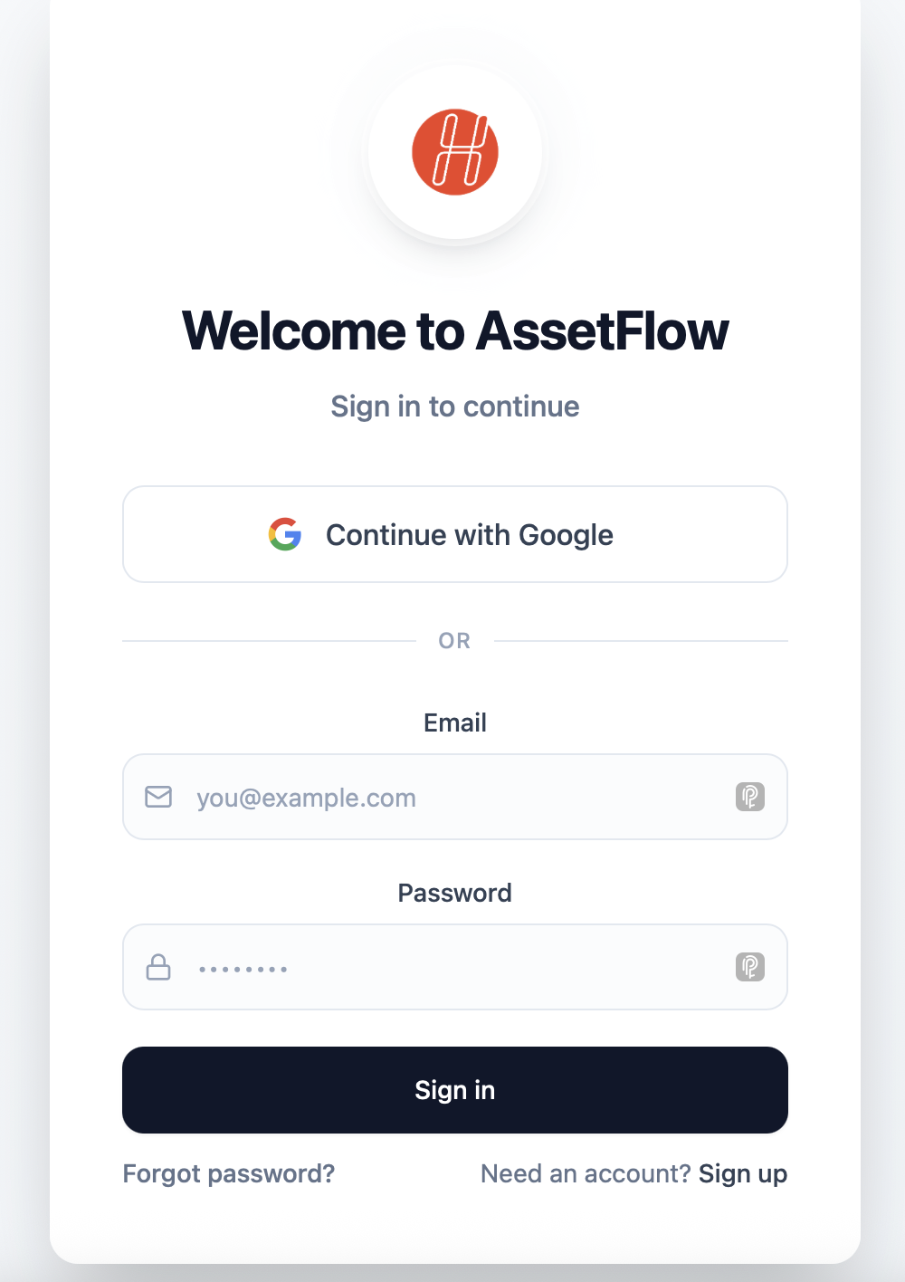 assetflow template preview