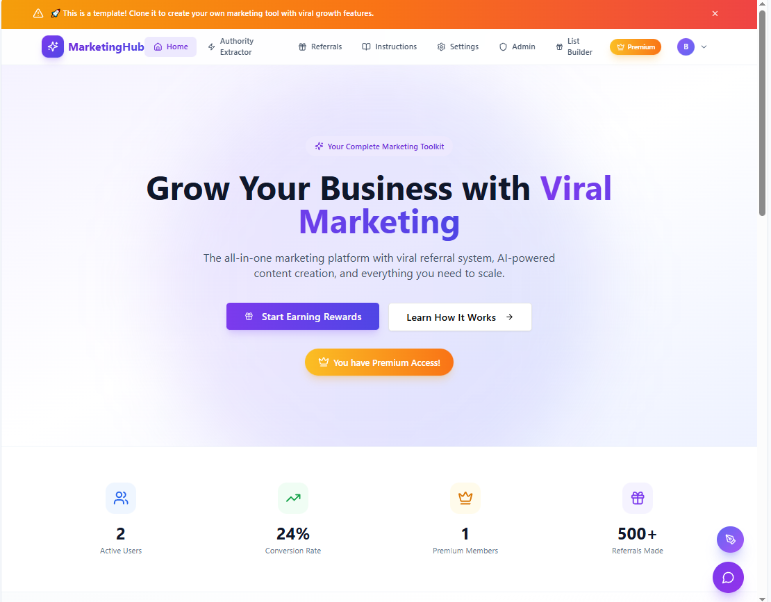 Lead Magnet Advanced Template template preview