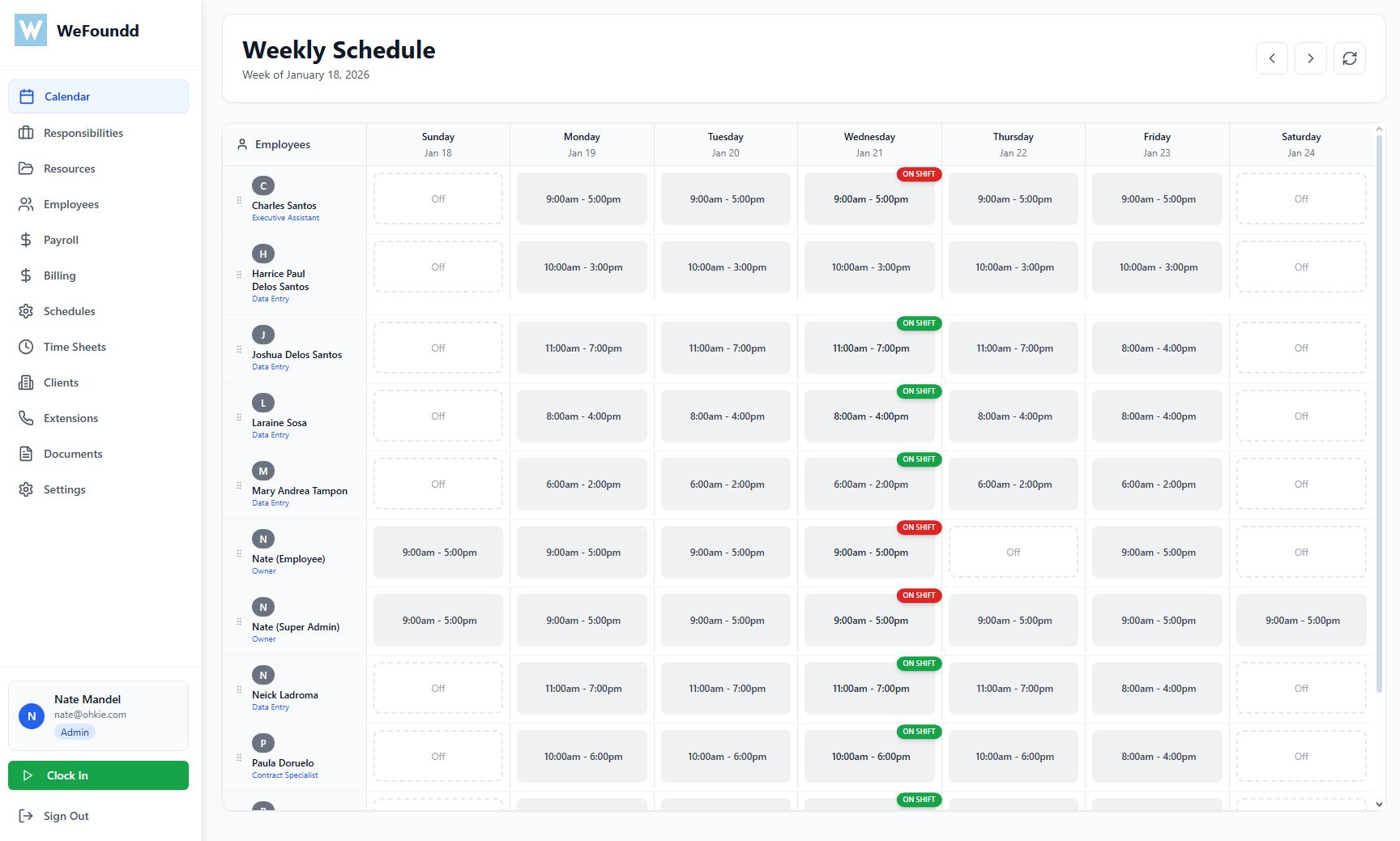 Complete HR Management Hub template preview