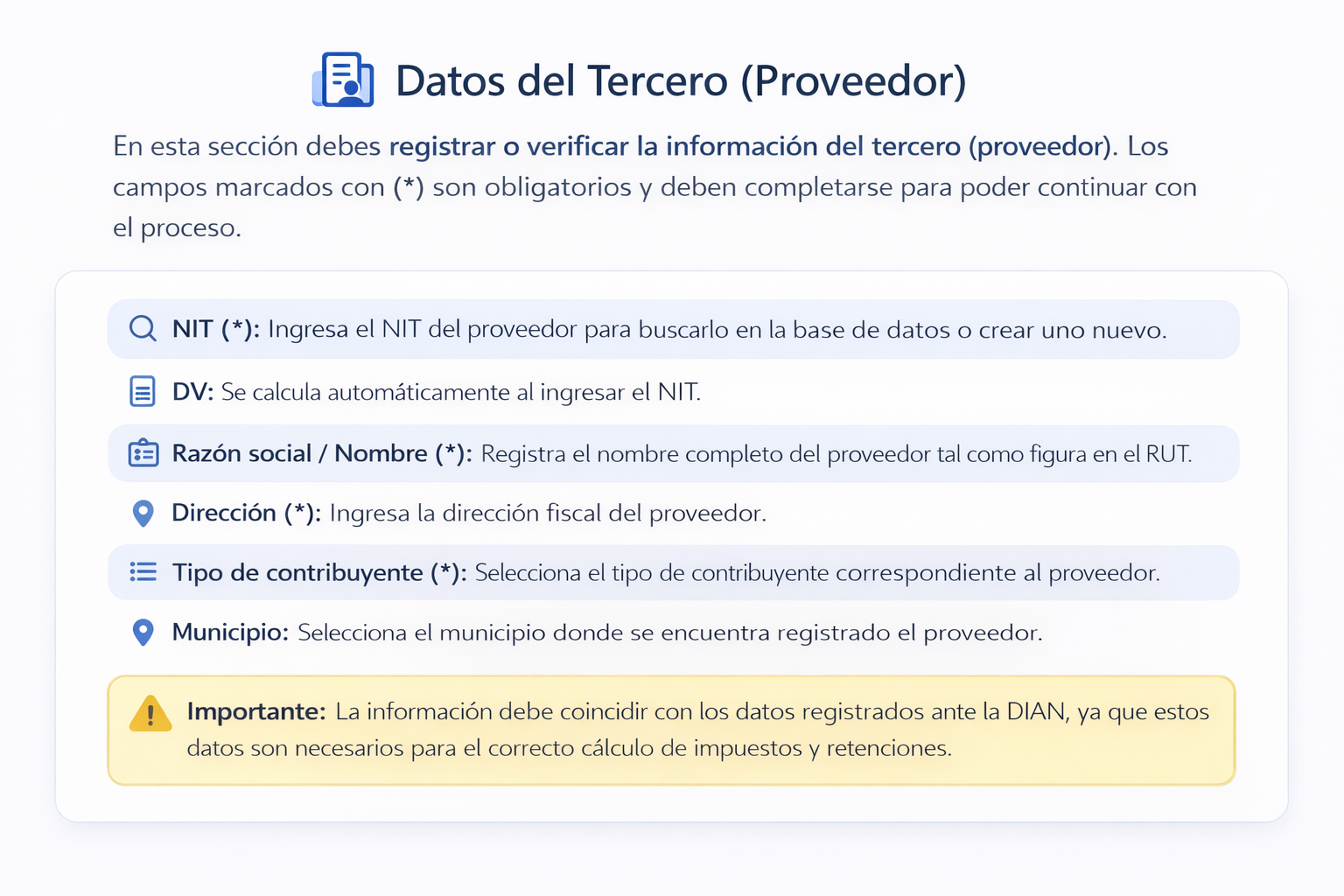 Calculadora de Retenciones template preview