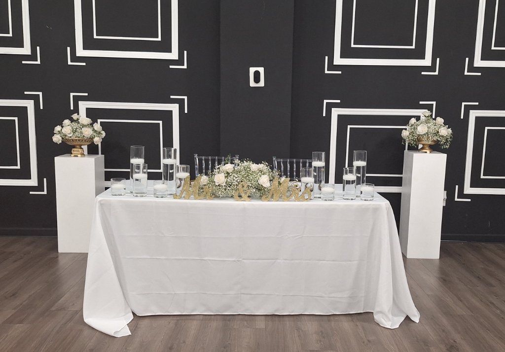 White Gold Wedding
