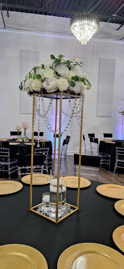 White Gold Black Birthday in Lawrenceville, GA — Artistique Events