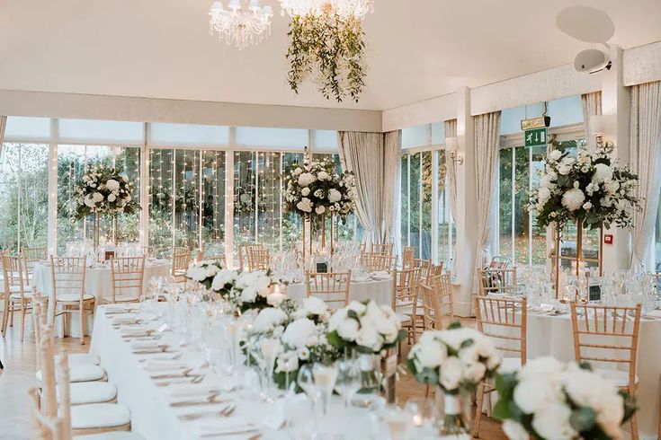 Elegant event setup