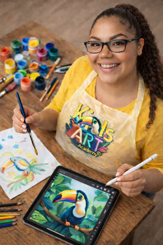 Digitale Kunst für Kinder – Kreativität mit dem iPad fördern und gesunde Grenzen setzen