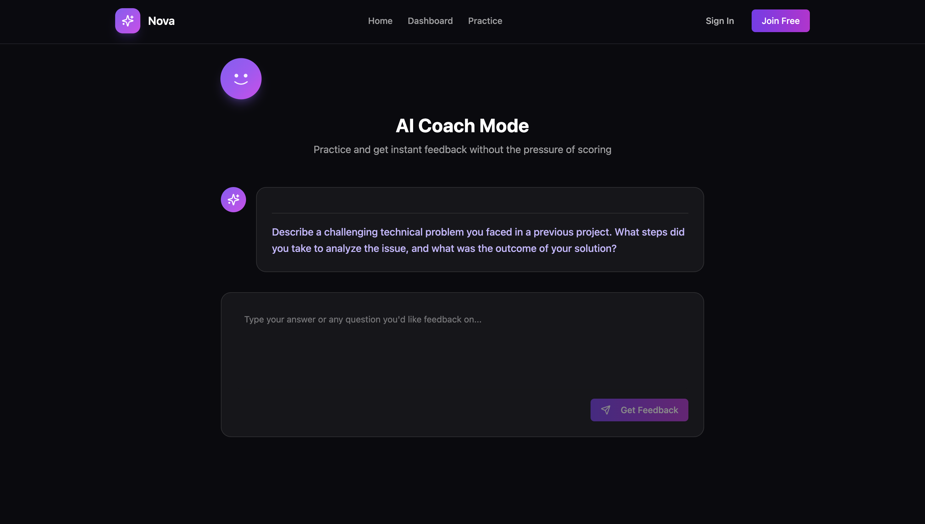 InterviewPro template preview