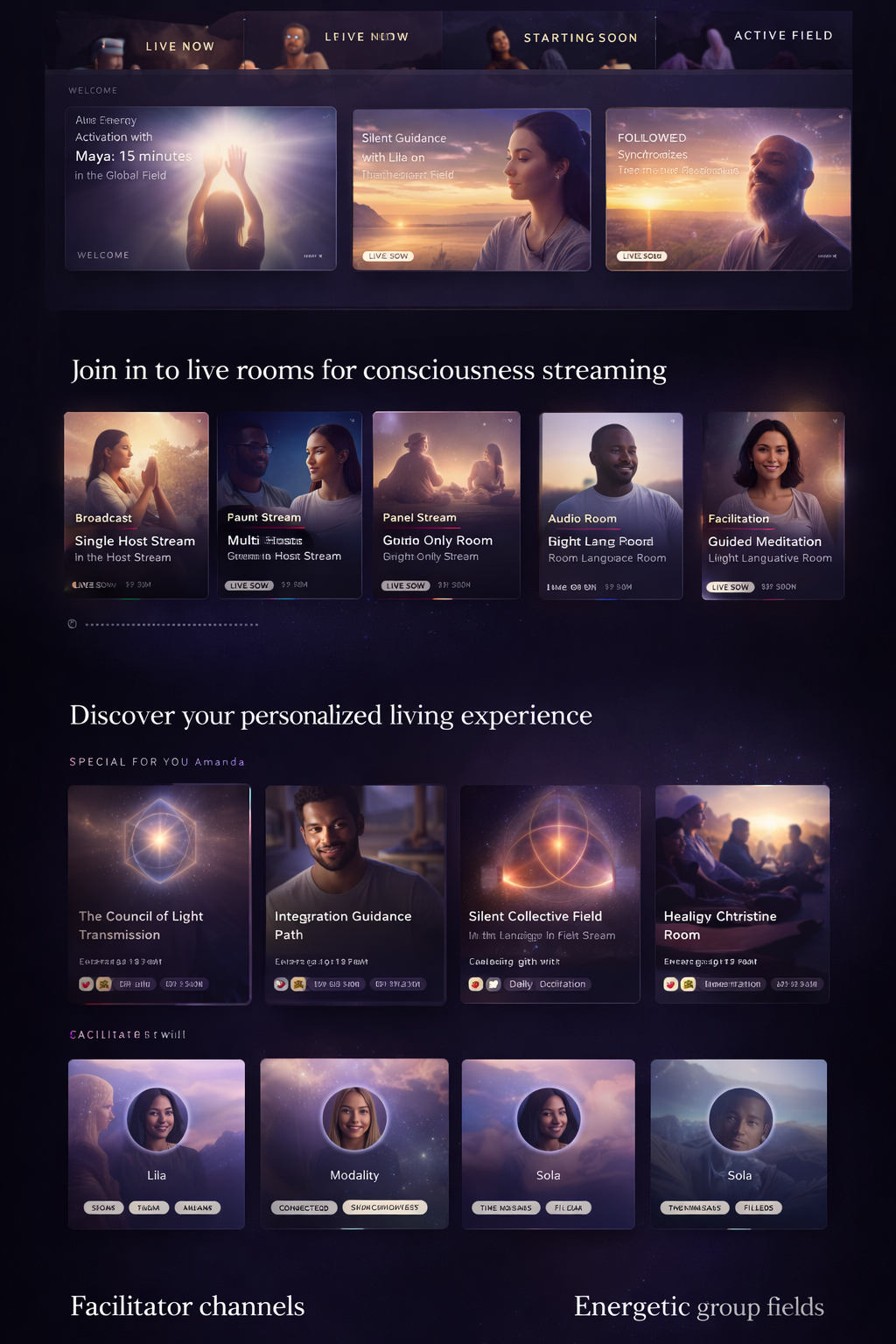 Revenue Systems Architect Spiritual Modality's template preview