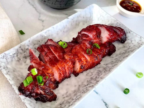 BBQ Pork in Plum Sauce
