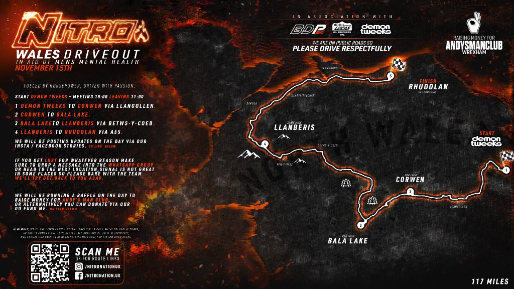 Event route map