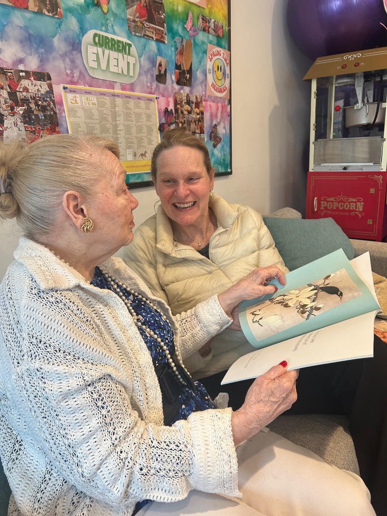 Bringing joy through shared moments with NostalgiaWorks life review reading materials for older adults