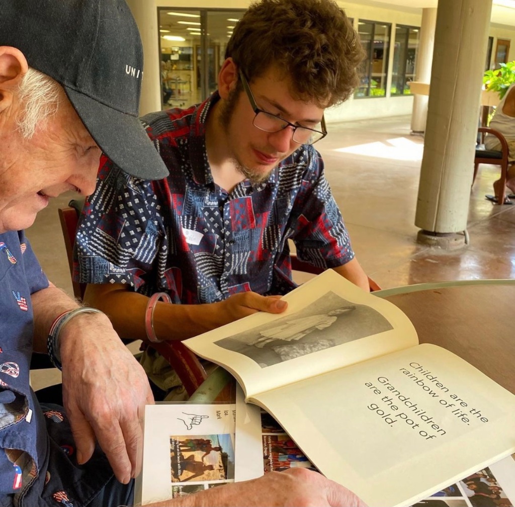 Bridging generations through intergenerational reading and memory sharing activities