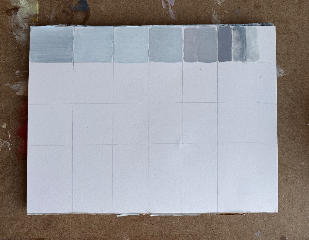 Mixing Paint for Sky