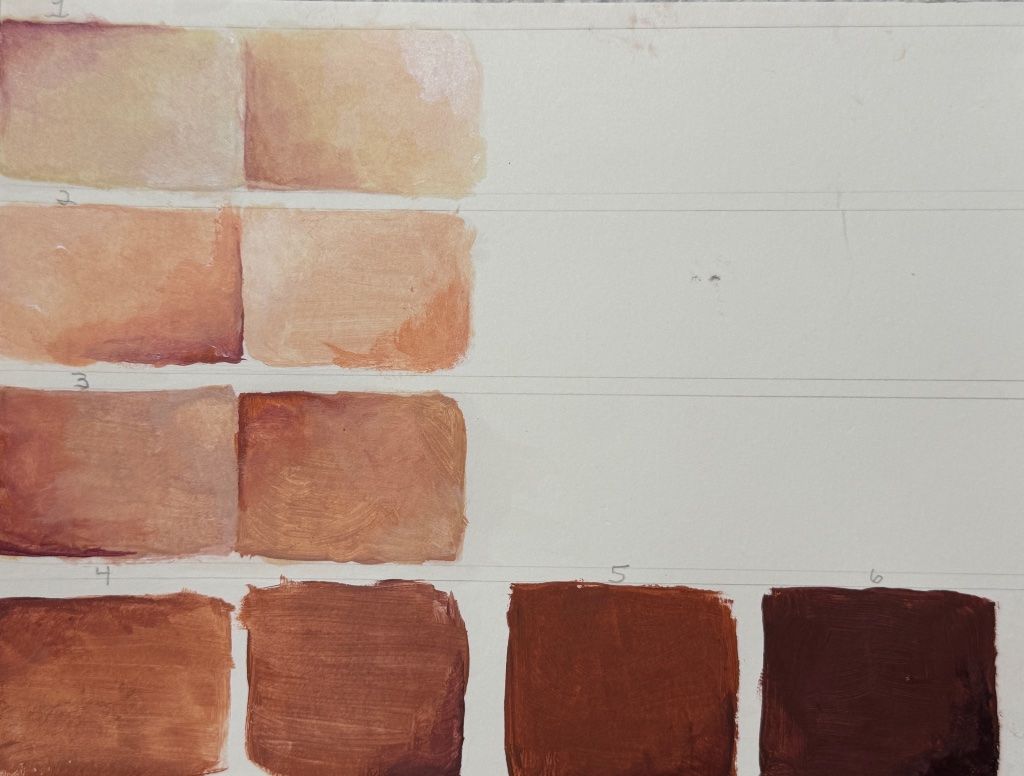 Mixing Paint for Beautiful Realistic Skin Tones