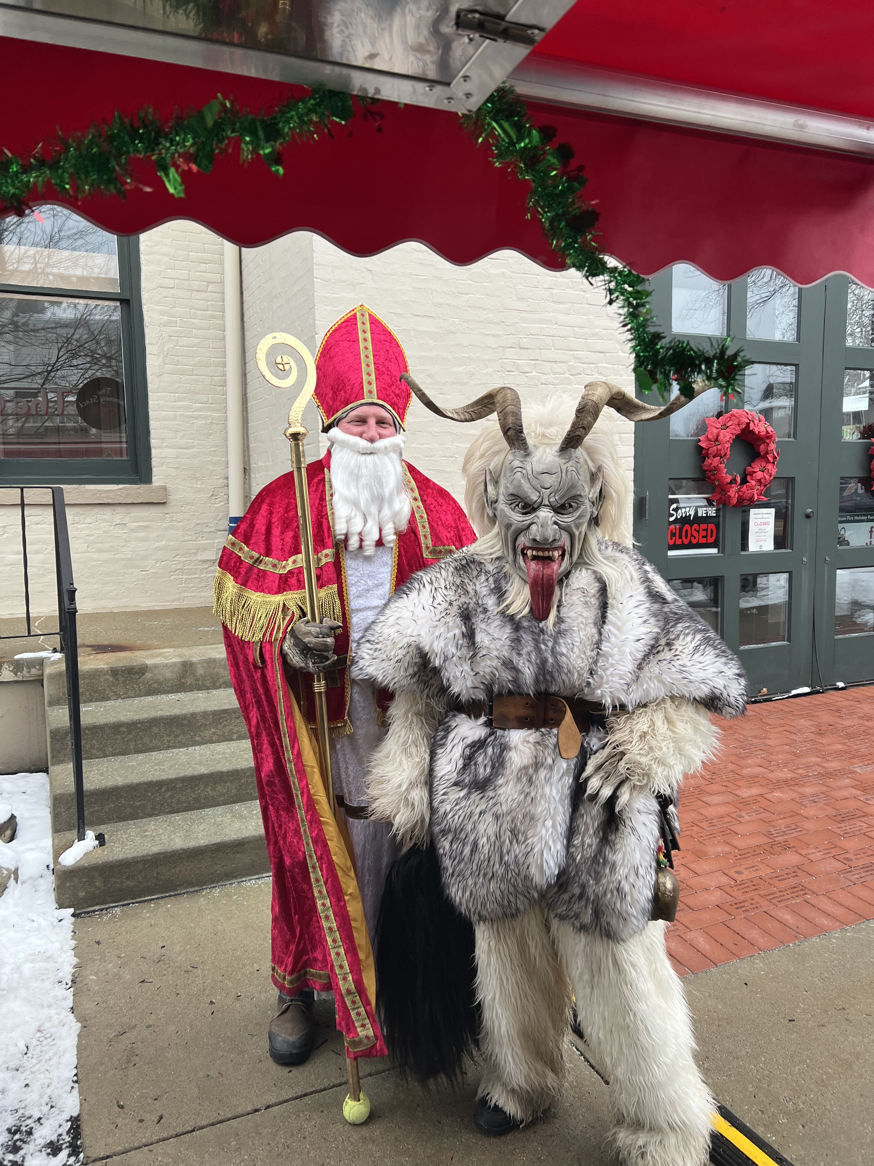 St Nicholas and The Krampus 